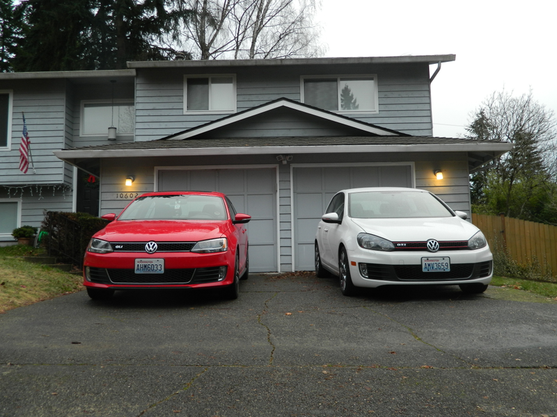 Illustration for article titled Took a pic of the GLI and GTI